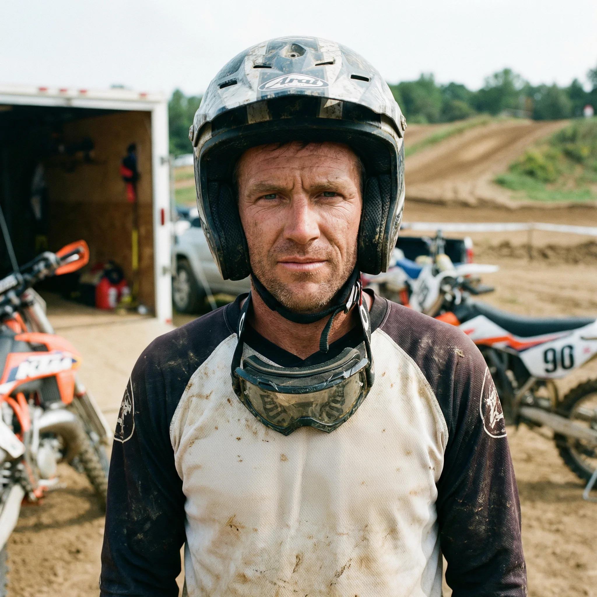 Mark, returning rider